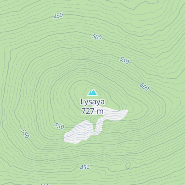 Map of Lysaya