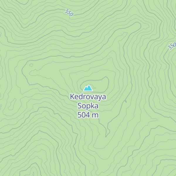 Map of Kedrovaya Sopka