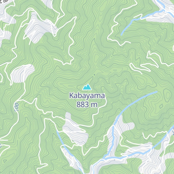 Map of Kabayama