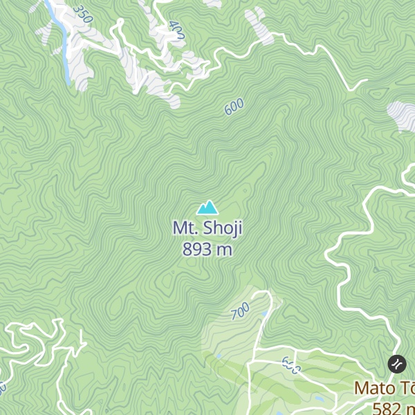 Map of Mt. Shoji