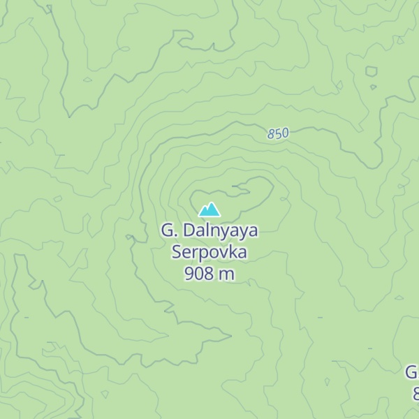 Map of G. Dalnyaya Serpovka
