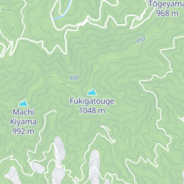 Map of Fukigatouge