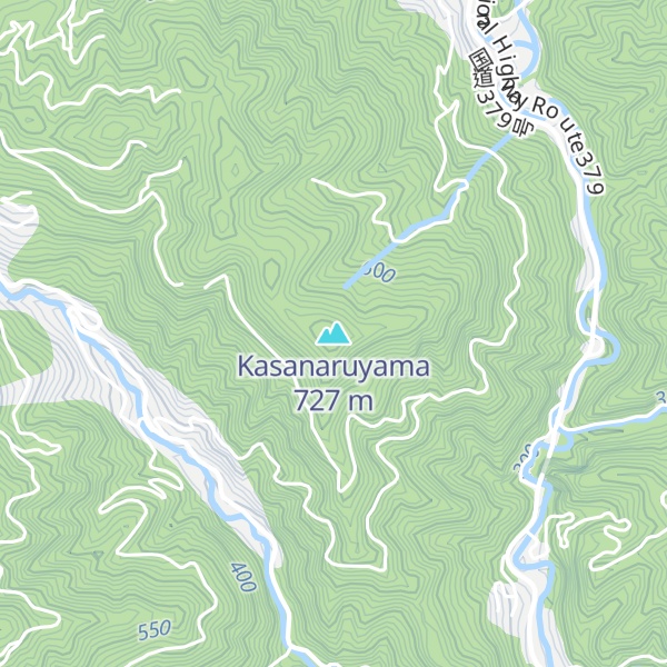 Map of Kasanaruyama