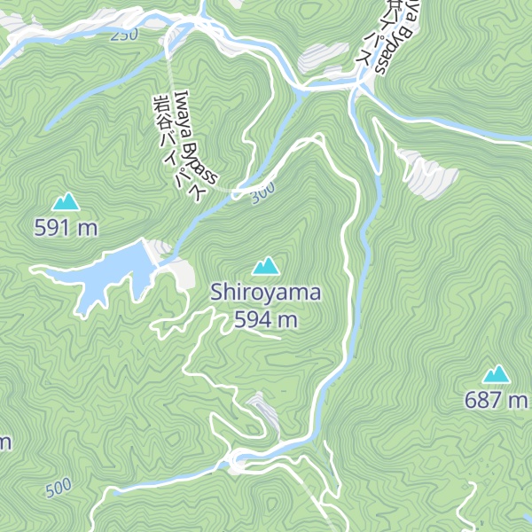 Map of Shiroyama