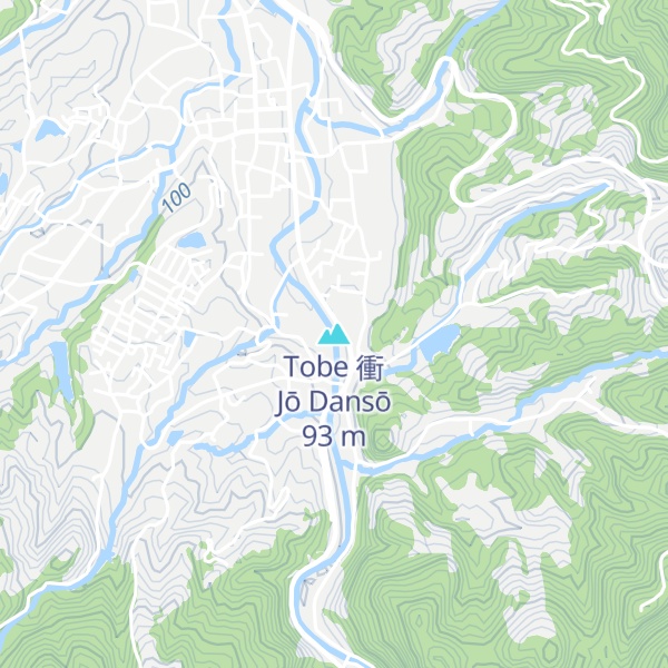 Map of Tobe 衝 Jō Dansō