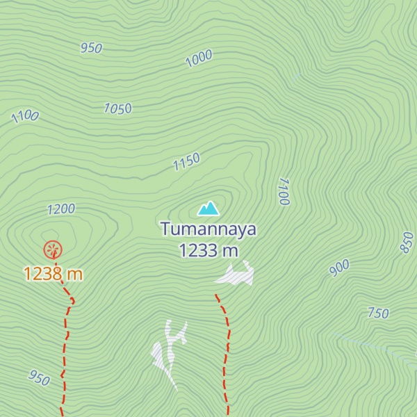 Map of Tumannaya