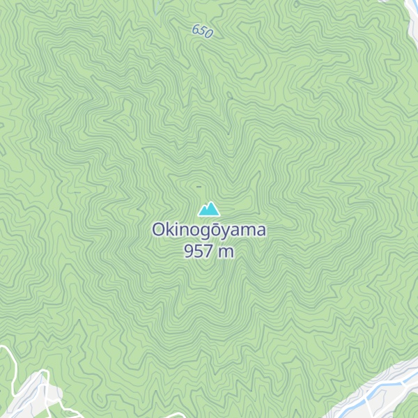 Map of Okinogōyama