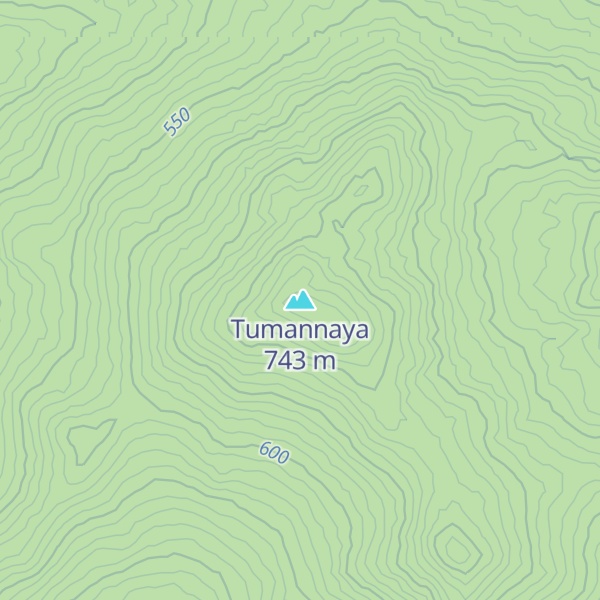 Map of Tumannaya