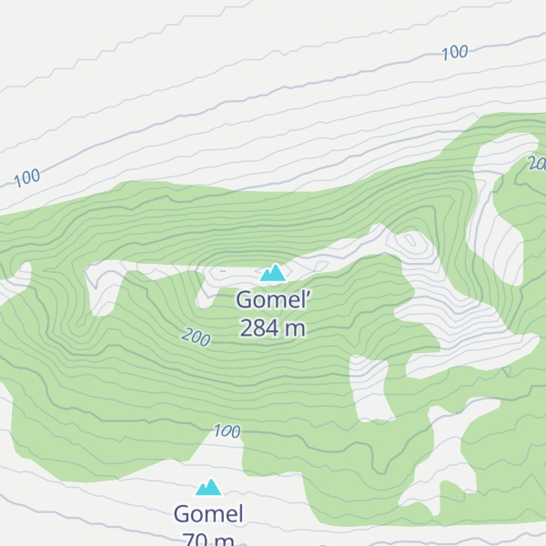 Map of Gomel’