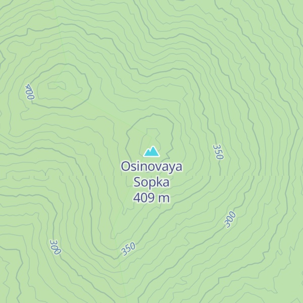 Map of Osinovaya Sopka