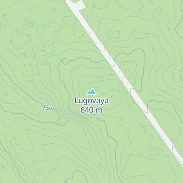 Map of Lugovaya
