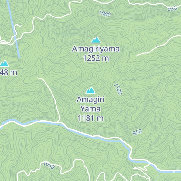 Map of Amagiri Yama