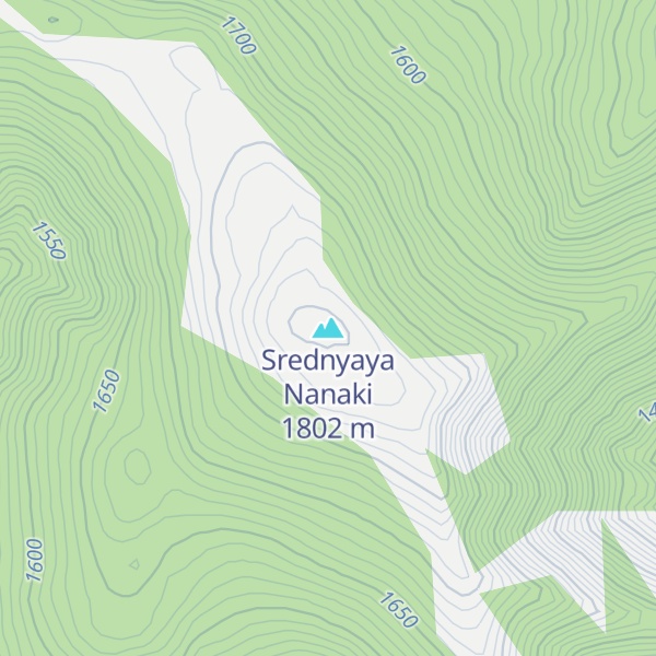 Map of Srednyaya Nanaki