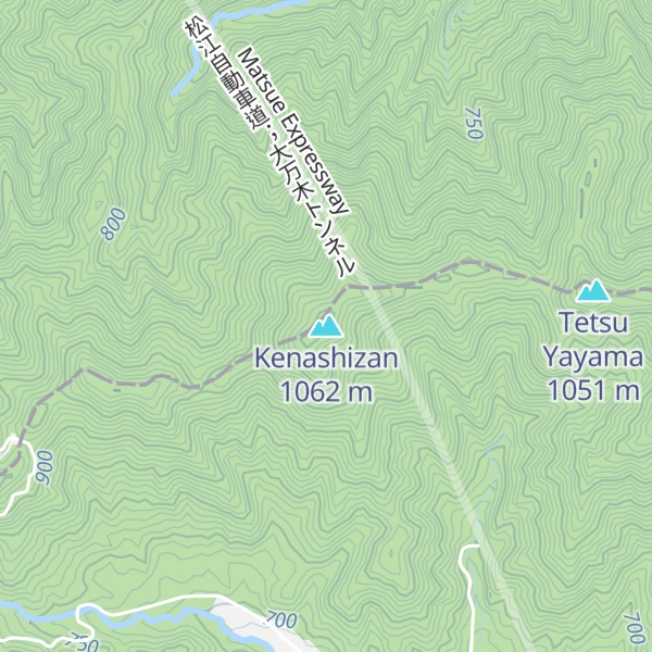 Map of Kenashizan
