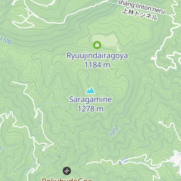Map of Saragamine