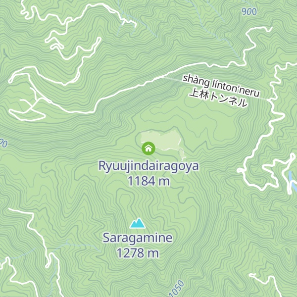 Map of Ryuujindairagoya