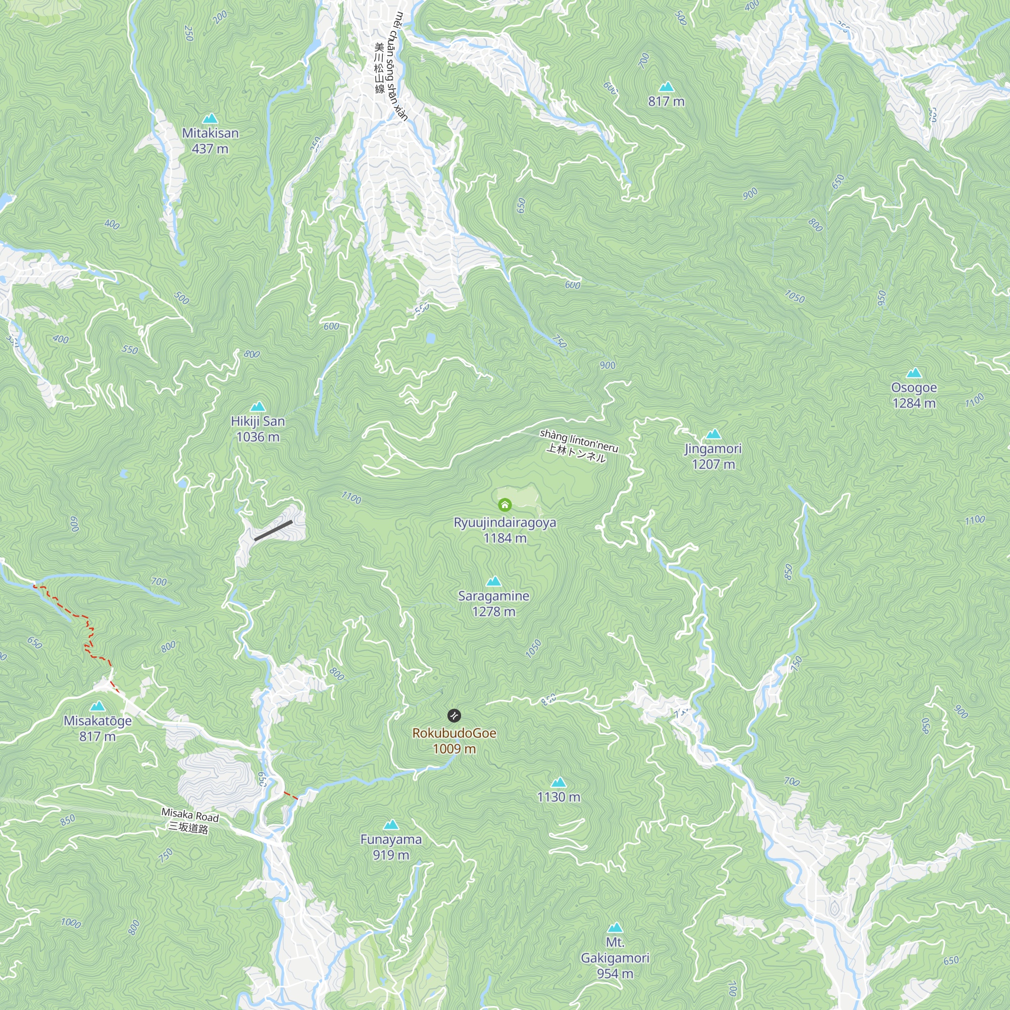 Ryuujindairagoya map
