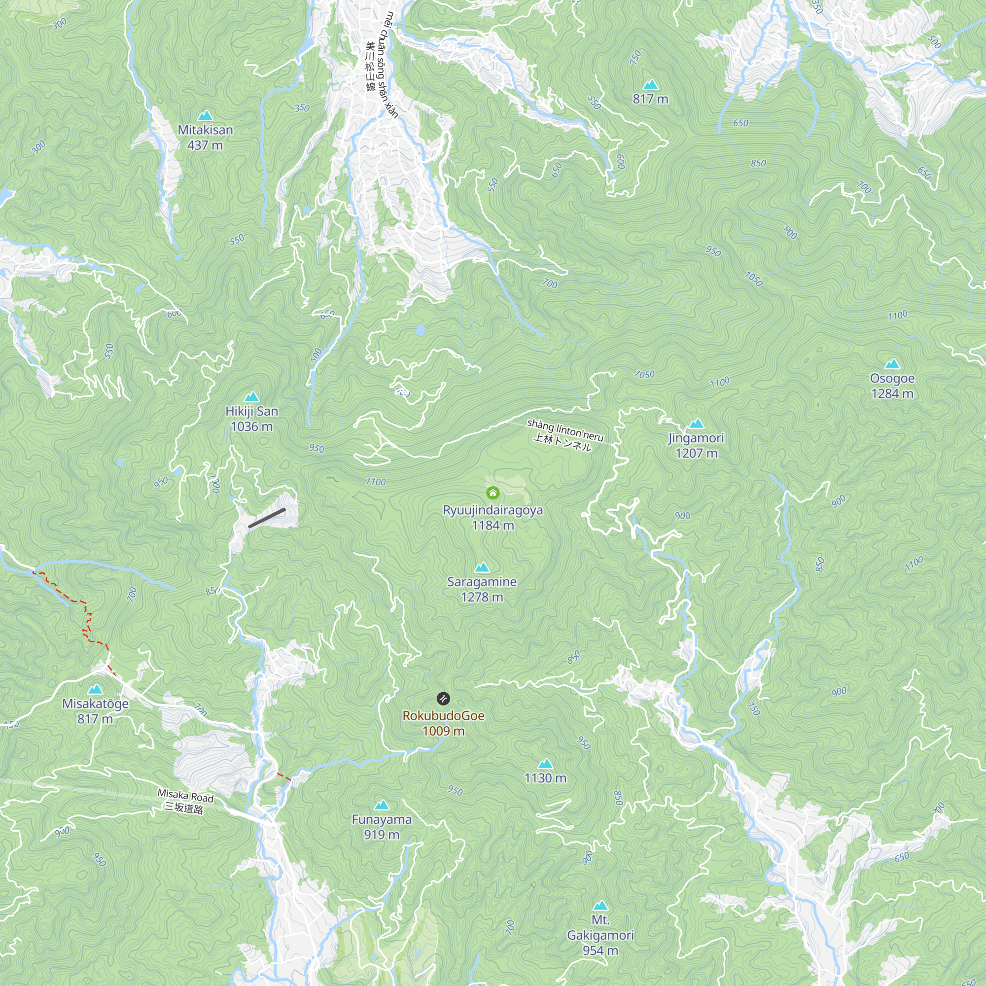 Ryuujindairagoya map