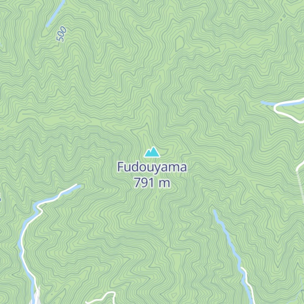 Map of Fudouyama