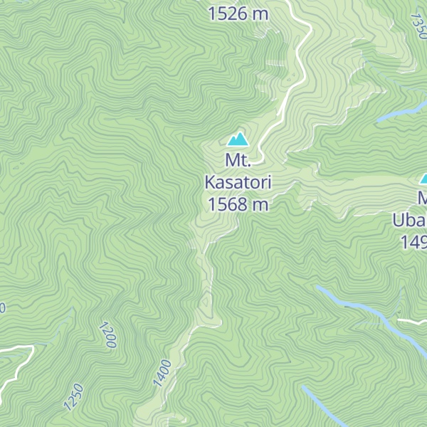 Map of Kasatori-yama