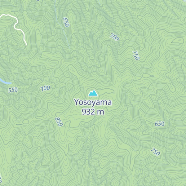 Map of Yosoyama