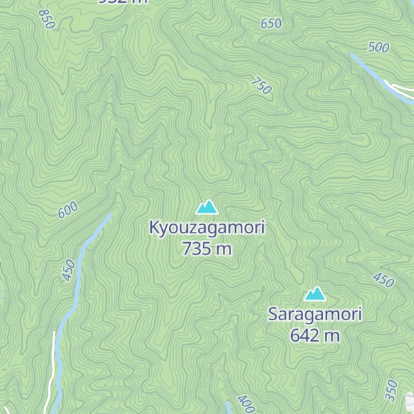 Map of Kyouzagamori