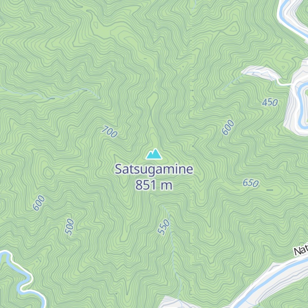 Map of Satsugamine