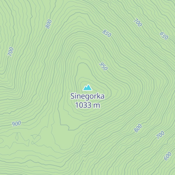 Map of Sinegorka