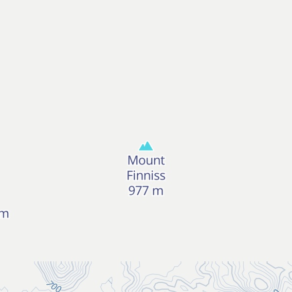 Map of Mount Finniss