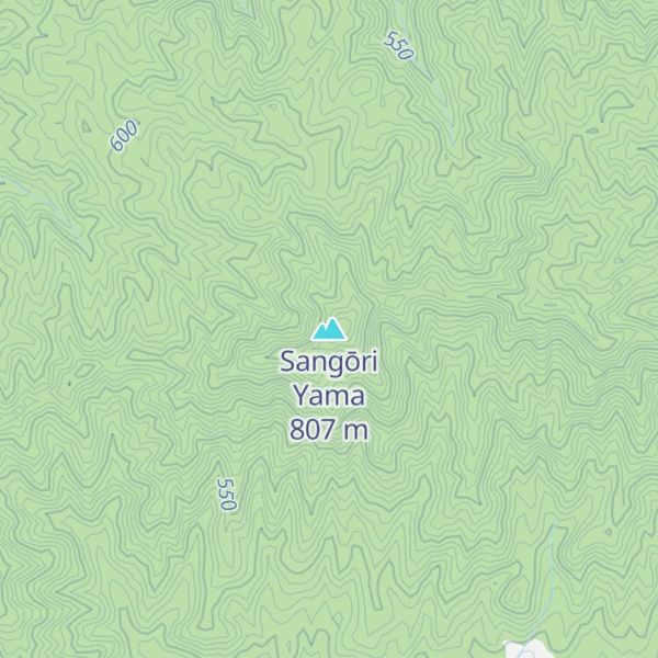 Map of Sangōri Yama