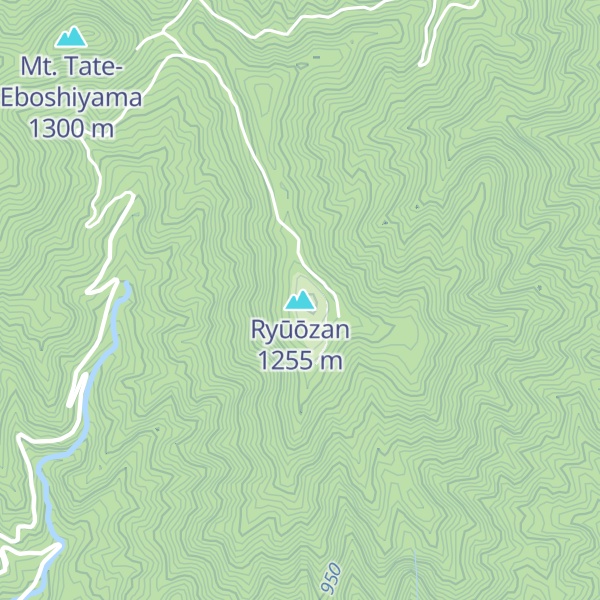 Map of Ryūōzan