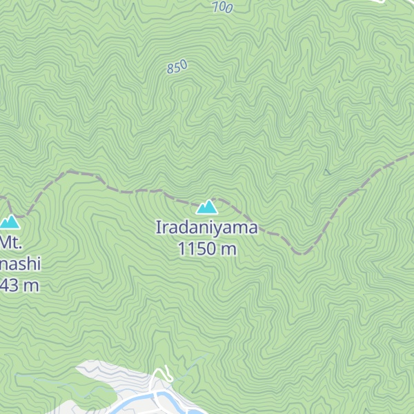 Map of Iradaniyama