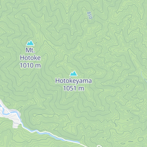 Map of Hotokeyama