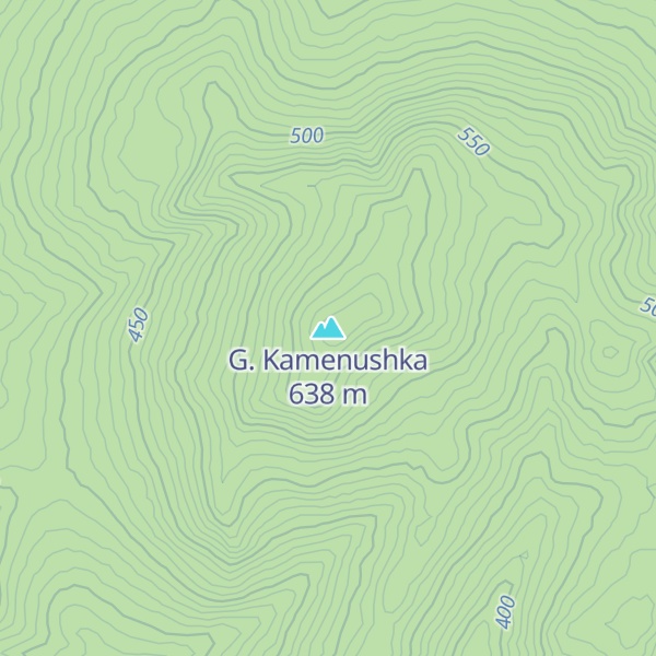 Map of G. Kamenushka