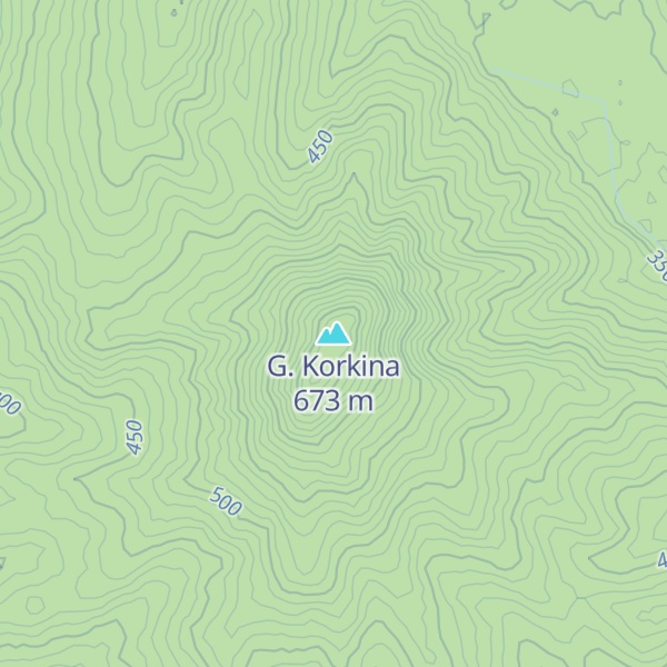 Map of G. Korkina