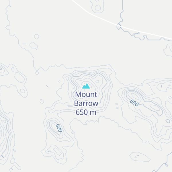 Map of Mount Barrow