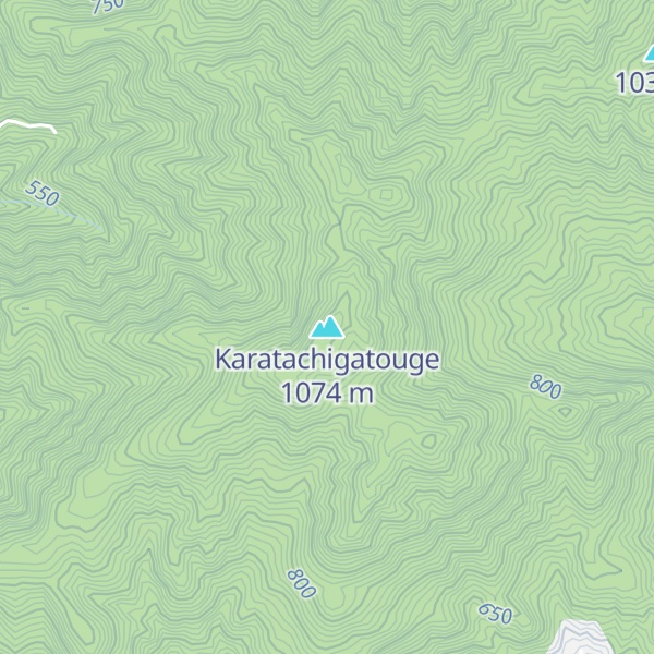 Map of Karatachigatouge