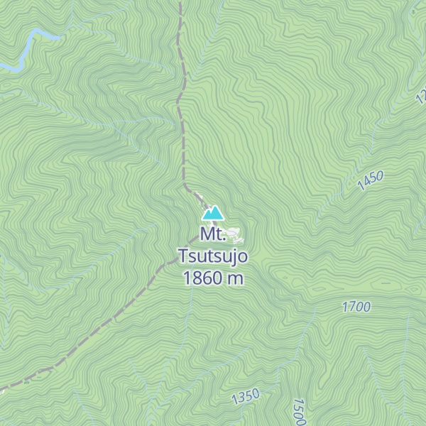 Map of Mt. Tsutsujo