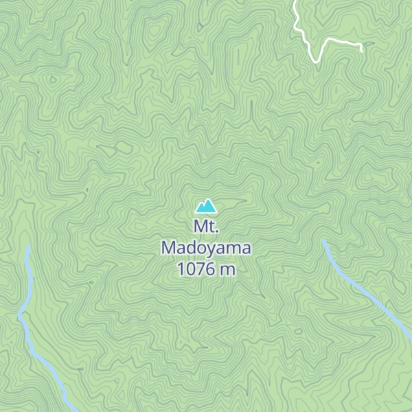 Map of Mt. Madoyama