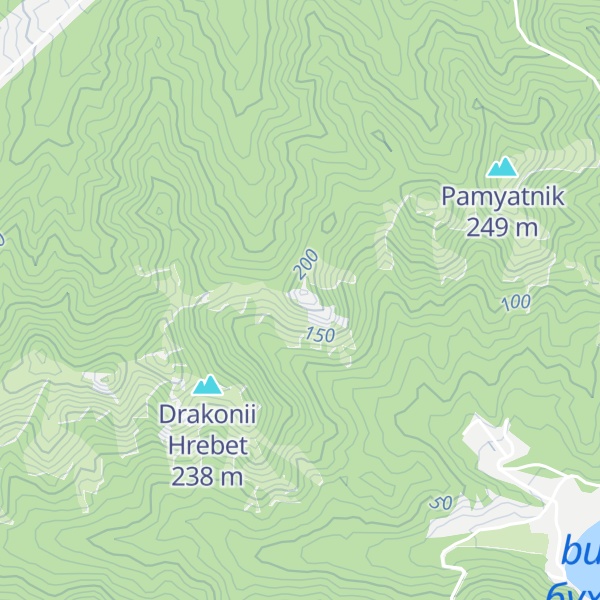 Map of Skalnik «Chertov Palec»
