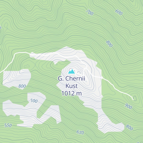 Map of G. Chernii Kust