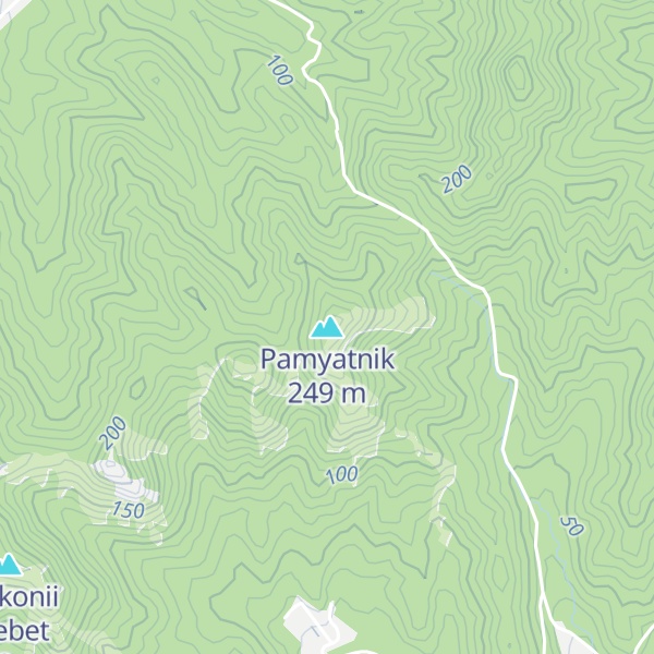 Map of Pamyatnik