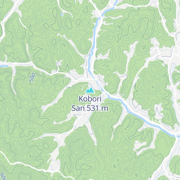 Map of Kobori San