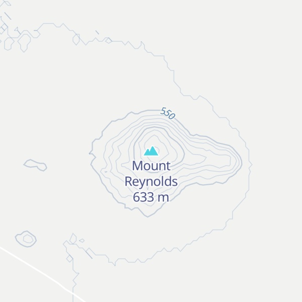 Map of Mount Reynolds