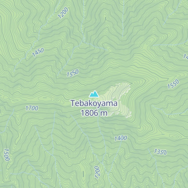 Map of Tebakoyama