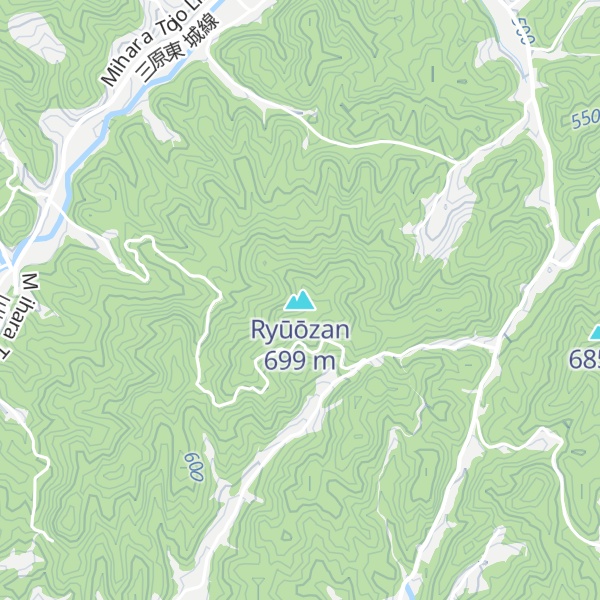 Map of Ryūōzan