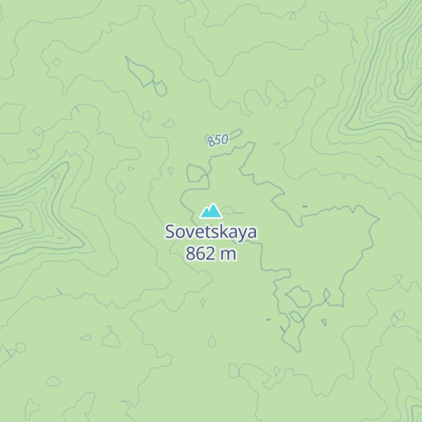 Map of Sovetskaya