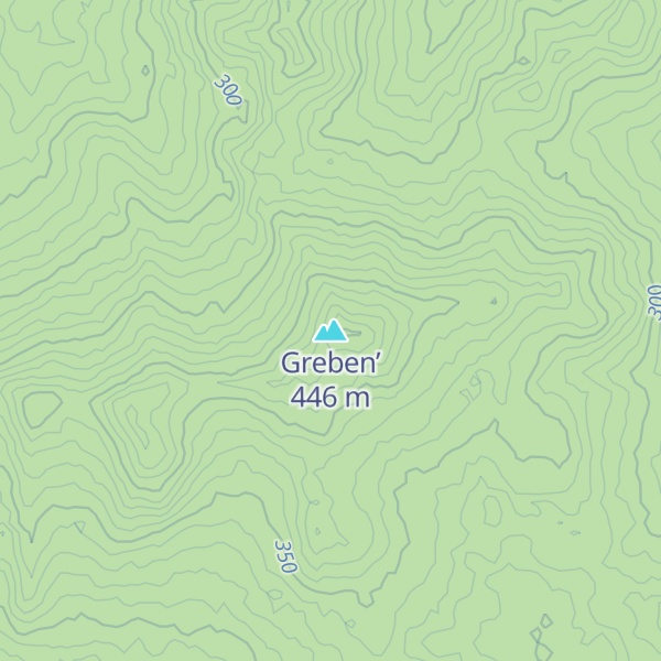 Map of Greben’