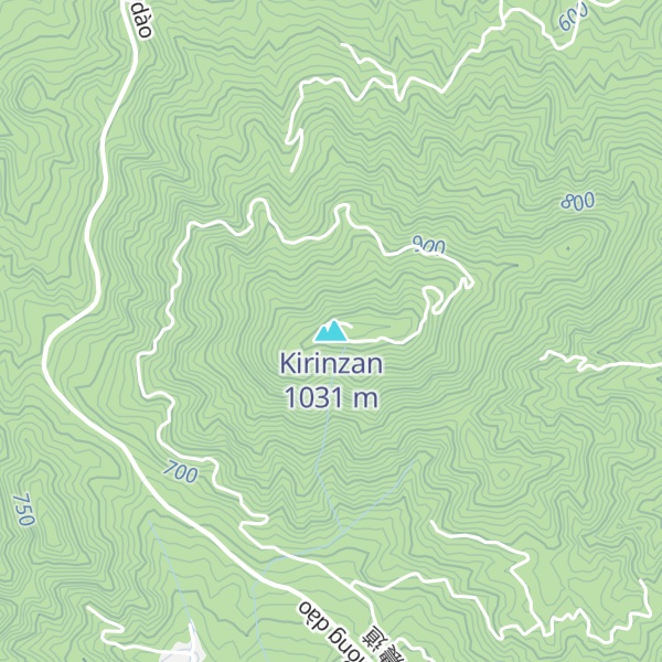 Map of Kirinzan