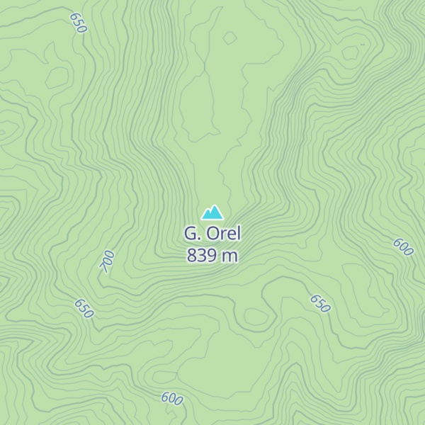 Map of G. Orel
